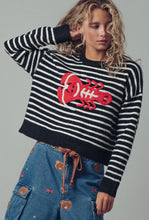 Lobster Sweater - Black/White