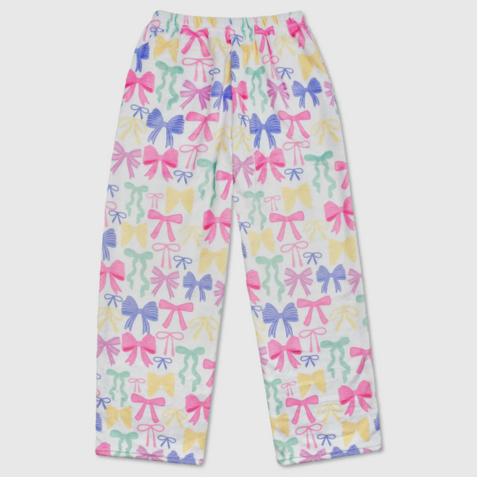 Iscream Kids Fleece Pants - Bow