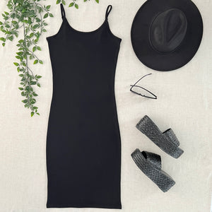 Zola Midi Dress - Black