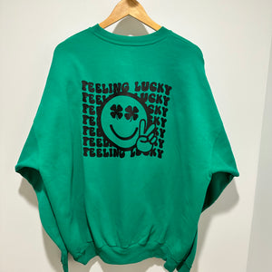 Feeling Lucky Pullover - Green