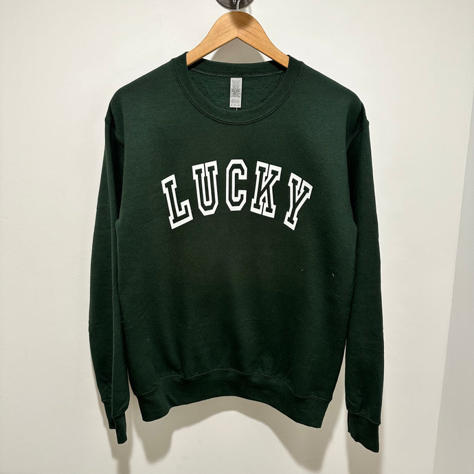 Lucky Pullover - Hunter Green