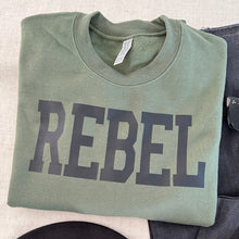Rebel Pullover - Olive Green