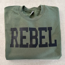Rebel Pullover - Olive Green