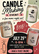 Candle Making in Ridgewood July 29th Ticket