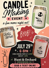 Candle Making in Ridgewood July 29th Ticket