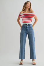 JBD Stretch Utility Wide Leg Jeans - Medium