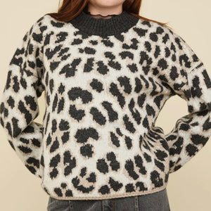 Wild Grace Leopard Sweater