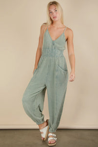 Ludlow Jumpsuit - Burnout Olive