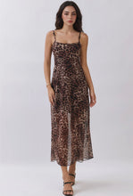 Bowery Stretch Midi Dress - Leopard