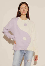 Yin Yang Two Tone Sweater