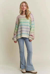 Light It Up Sweater - Multi