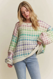 Light It Up Sweater - Multi