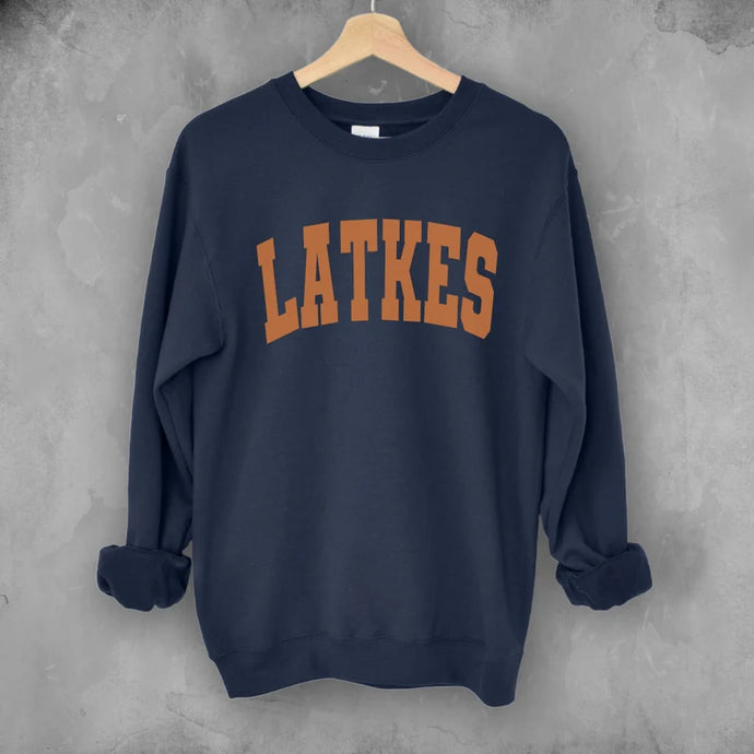 Latkes Pullover - Navy, Forest Green or Ecru