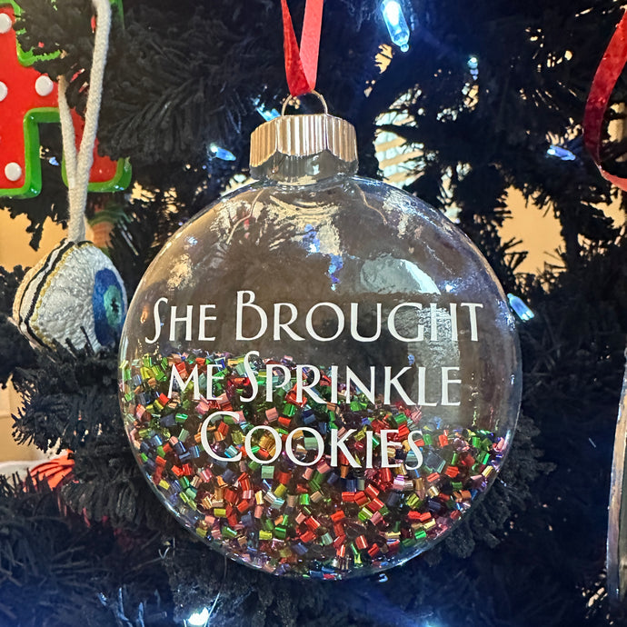 Teresa Ornament - Sprinkle Cookies