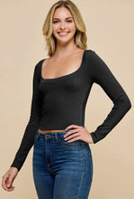 North Shore Long Sleeve Top - Black