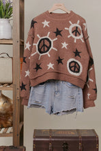 Peace, Love & Stars Extra Soft Sweater