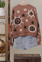 Peace, Love & Stars Extra Soft Sweater