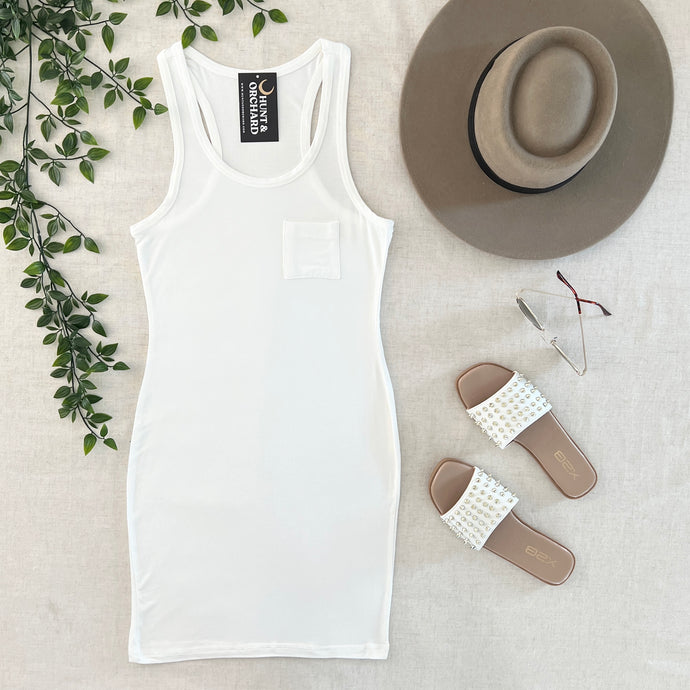 Haven Racerback Dress - Ivory