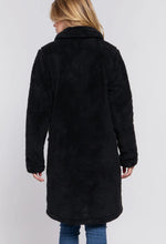 Williamsburg Fuzzy Jacket - Black