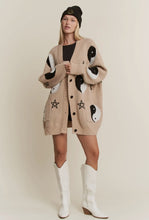 Yin Yang & Stars Cardigan