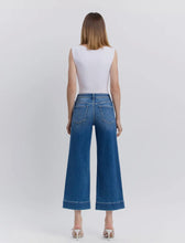 Flying Monkey Crop Wide Leg Jeans - Medium Wash