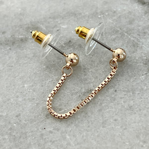 Chain Earring Set - Gold