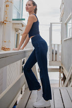 Ultimate Soft Stretch Pull Up Bell Bottom Jean - Dark Denim
