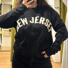 Embroidered New Jersey Lux Pullover - Black