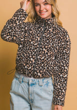 Park Slope Fleece Lined Jacket  - Leopard