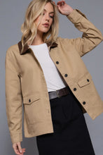 On the Go Utility Jacket - Khaki