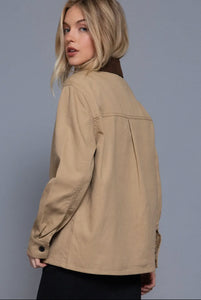 On the Go Utility Jacket - Khaki