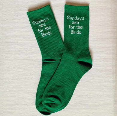 Sunday is For the Birds Gym Socks