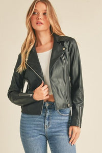 Bad Reputation Vegan Moto Jacket - Black