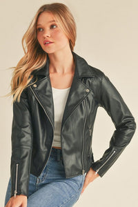 Bad Reputation Vegan Moto Jacket - Black