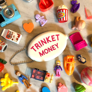 Trinket Money Coin Pouch - White