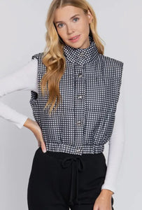 Palm Beach Gingham Vest