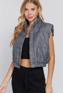 Palm Beach Gingham Vest