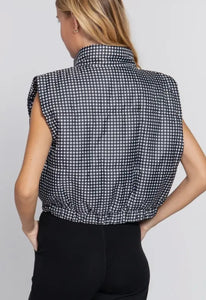 Palm Beach Gingham Vest