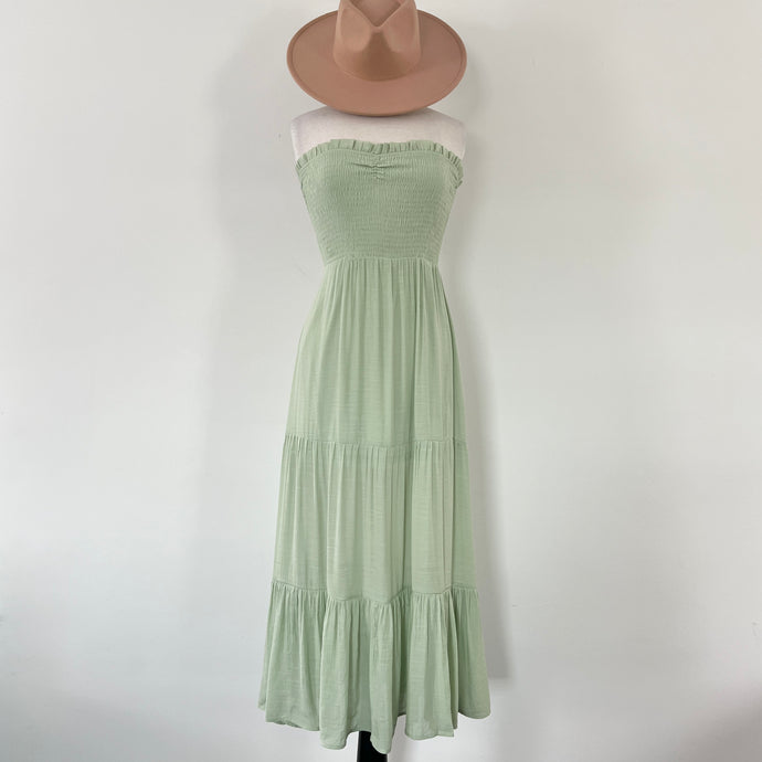 Julia Midi Dress - Sage