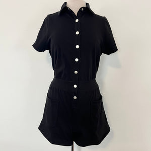 Hayley Ultimate Stretch Romper - Black