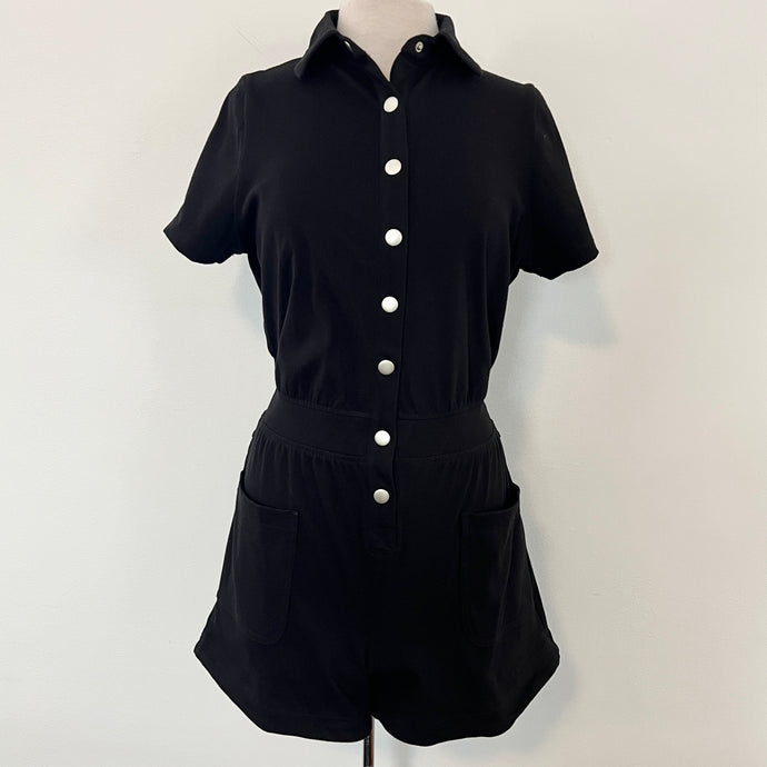 Hayley Ultimate Stretch Romper - Black