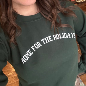 Home for the Holidays Pullover - Green