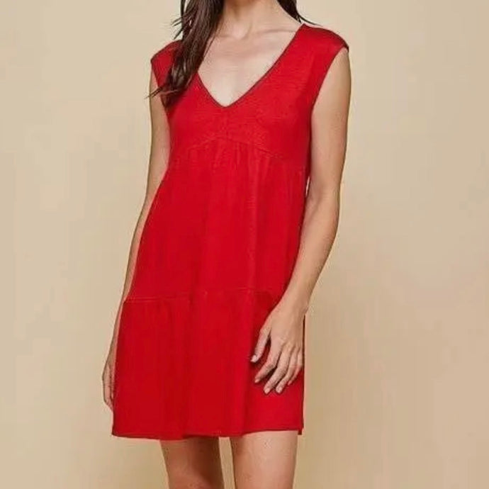 Abbi Dress - Red