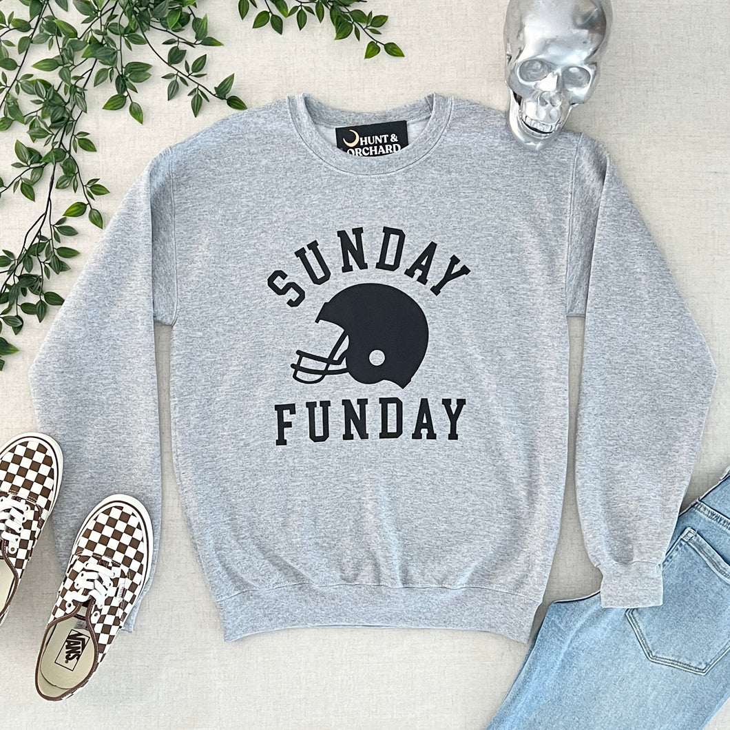 Sunday Funday Pullover - Heather Gray