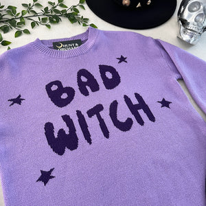 Bad Witch Sweater - Purple