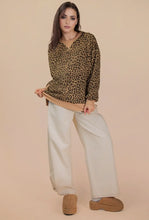 Cozy Up Leopard Pullover