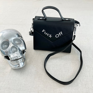 F*ck Off Crossbody Bag - Black