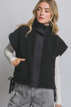 Greenwich Sherpa Vest - Black