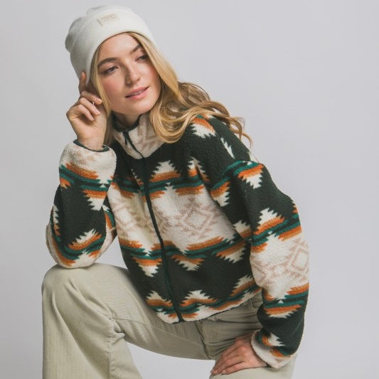 Vermont Zip Up Jacket - Hunter