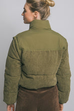 Ashville Corduroy Jacket  - Olive